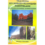 MAPA PIOLET 1:30.000. TRAVESSA LES BORGES BLANQUES MONTBLANC. GR 3: VALLBONA DE LES MONGES - LES BORGES BLANQUES