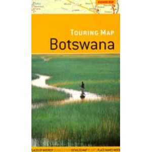 TOURING MAP BOTSWANA