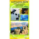 MAPA PIOLET 1:20.000. CARTAGENA OESTE. SIERRA DE MUELA CABO TIÑOSO