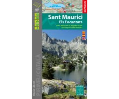 MAPA ALPINA 1:25.000. SANT MAURICI ELS ENCANTATS. PARC NACIONAL D\'AIGÜESTORTES I ESTANY DE SANT MAURICI