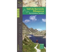 MAPA ALPINA 1:25.000. VALL DE BARRAVÉS RIBAGORÇA. TUC DE MOLIÈRES-BESIBERRI  (MAPA I GUIA) 