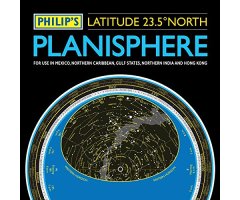 PHILIP'S PLANISPHERE. LATITUDE 23,5 NORTH