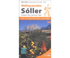 MAPA ALPINA 1:15.000. WALKING PARADISE SÓLLER. FORNALUTX-DEIÀ-CALA TUENT-CÚBER (MAPA Y GUÍA)