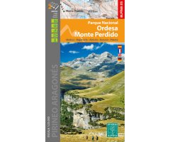MAPA ALPINA 1:25.000. PARQUE NACIONAL DE ORDESA Y MONTE PERDIDO. ORDESA, BUJARUELO, AÑISCLO, ESCUAÍN, PINETA, TORLA, BROTO, BIELSA, GAVARNIE (2 MAPAS)