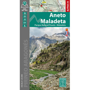 MAPA ALPINA 1:25.000. PARC NATURAL POSETS-MALADETA (MAPA + CARPETA DESPLEGABLE)