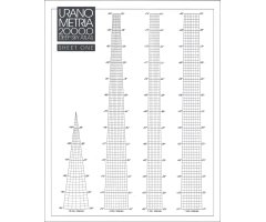 SET 3 LÁMINAS DE ACETATO OPCIONALES PARA URANOMETRIA 2000