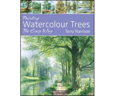 PAINTING WATERCOLOUR TREES THE EASY WAY: BRUSH WITH WATERCOLOUR