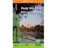 MAPA PIOLET 1:20.000. PARC DEL FOIX I PARC D'OLÈRDOLA