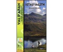 MAPA PIOLET 1:30.000. VAL D'ARAN SETAU SAGÉTH ESCALA 2