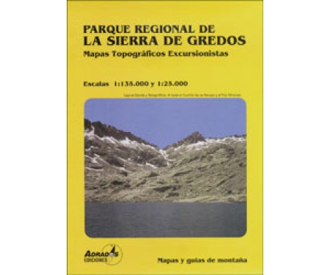 PARQUE REGIONAL DE LA SIERRA DE GREDOS. MAPAS TOPOGRAFICOS EXCURSIONISTAS