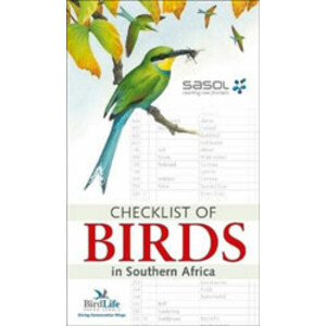 SASOL CHECKLIST OF BIRDS IN SOUTHERN AFRICA