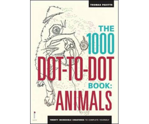 THE 1000 DOT-TO-DOT BOOK. ANIMALS