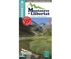 MAPA ALPINA 1:25.000. MUNTANYES DE LLIBERTAT . ALT PIRINEU, PYRÉNÉES ARIÉGEOISES