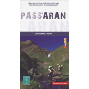 MAPA ALPINA 1:25.000.PASS'ARAN. COUSERANS- ARAN