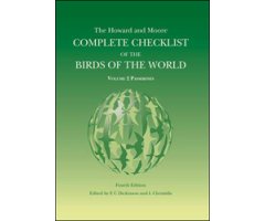 THE HOWARD AND MOORE COMPLETE CHECKLIST OF THE BIRDS OF THE WORLD VOL. 2 PASSERINES