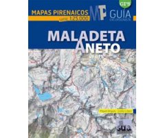 MAPAS PIRENAICOS SERIE 1:25.000  MALADETA ANETO