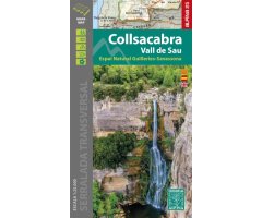 MAPA ALPINA 1:25.000. COLLSACABRA. VALL DE SAU. ESPAI NATURAL GUILLERIES-SAVASSONA 