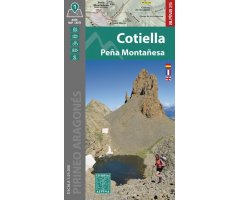 MAPA ALPINA 1:25.000. COTIELLA. PEÑA MONTAÑESA (MAPA Y GUÍA)