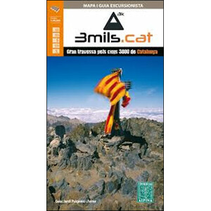 MAPA ALPINA 1:40.000. GRAN TRAVESSA PELS CIMS 3000 DE CATALUNYA (MAPA I GUIA)