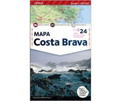 MAPA COSTA BRAVA 1:100.000 (CATALÀ)