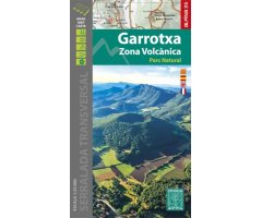 MAPA ALPINA 1:25.000. GARROTXA. ZONA VOLCÀNICA. PARC NATURAL (MAPA I GUIA)
