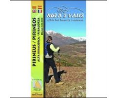 MAPA PIOLET 1:30.000 RUTA 3 VALLS. VALL DE BOÍ, BARRAVÉS I CASTANESA. PIRINEUS. ALTA RIBAGORÇA