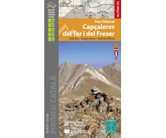 MAPA ALPINA 1:25.000. PARC NATURAL DE LES CAPÇALERES DEL TER I DEL FRESER. VALL DE CAMPRODON. VALL DE RIBES

