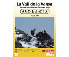 MAPA EXCURSIONISTA 1:25.000. LA VALL DE LA VANSA