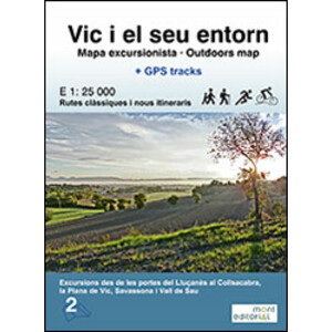 MAPA MONT EDITORIAL 1:25.000 VIC I EL SEU ENTORNL 1:25.000 VIC I EL SEU ENTORN