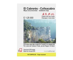 MAPA MONT EDITORIAL 1:30.000. EL CABRERÈS- COLLSACABRA. RUTES CLÀSIQUES I NOUS ITINERARIS