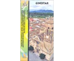 MAPA PIOLET 1:20.000. GINESTAR- RUTES I PATRIMONI HISTORIC. GUIA D'OCELLS. TRAVESSA DE L'EBRE A LA MEDITERRANIA