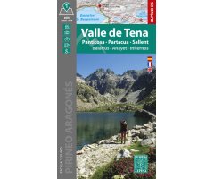 MAPA ALPINA 1:25.000. VALLE DE TENA. PANTICOSA, PARTACUA, SALLENT, BALAITÚS, ANAYET, INFIERNOS