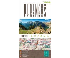 MAPA ALPINA 1:350.000 PIRINEUS