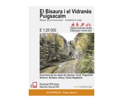 MAPA MONT EDITORIAL 1:30.000 EL BISAURA I EL VIDRANÈS
