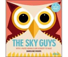 THE SKY GUYS WITH 5 PAPER ANIMALS AND SCENERY TO MAKE