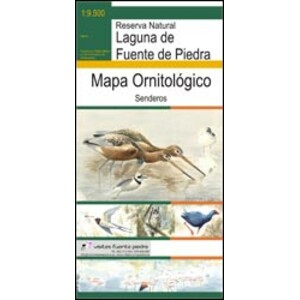 RESERVA NATURAL LAGUNA DE FUENTE DE PIEDRA. MAPA ORNITOLÓGICO. SENDEROS