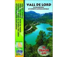 MAPA PIOLET 1:20.000 VALL DE LORD. 36 EXCURSIONS, 35 INDRETS IMPRESCINDIBLES