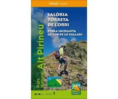 MAPA PIOLET 1:30.000 SALORIA, TORRETO DE L'ORRI. TERRA INCOGNITA LO COR DE LO PALLARS