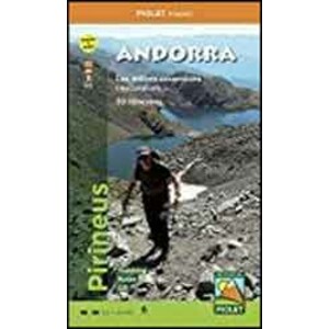 MAPA PIOLET 1:40.000. ANDORRA. LES MILLORS ASCENSIONS I EXCURSIONS. 30 ITINERARIS