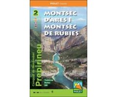 MAPA PIOLET 1:20.000  MONTSEC D'ARES I MONTSEC DE RÚBIES. CONGOST DE MONT-REBEI PREPIRINEU 2