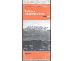MAPA EXCURSIONISTA 1:25.000 PIRINEO ARAGONES TURBÓN Y RIBAGORZA CENTRAL 2
