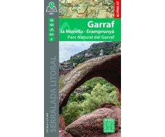MAPA ALPINA 1:25.000 GARRAF, LA MORELLA-ERAMPRUNYÀ. PARC NATURAL DEL GARRAF
