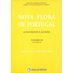NOVA FLORA DE PORTUGAL, VOL.III, FASCÍCULO III