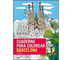 CUADERNO PARA COLOREAR BARCELONA        