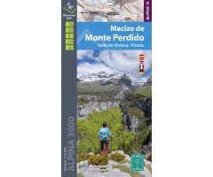MAPA ALPINA 1:15.000. MACIZO DE MONTE PERDIDO VALLE DE ORDESA PINETA