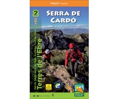 MAPA PIOLET 1:20.000 SERRA DE CARDÓ VALL DE CARDÓ, SERRA DEL BOIX, LES MOLES I COLL DE L'ALBA. TERRES DE L'EBRE