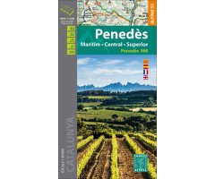 MAPA ALPINA 1:50.000. PENEDÈS. MARÍTIM, CENTRAL, SUPERIOR. PENEDÈS 360