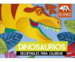 DINOSAURIOS RECORTABLES PARA COLORERAR
