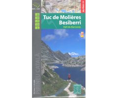MAPA ALPINA 1:25.000 TUC DE MOLIÈRES BESIBERRI. VALL DE BARRAVÉS                                                                                      