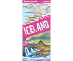 ICELAND. ADVENTURE MAP 1:500.000